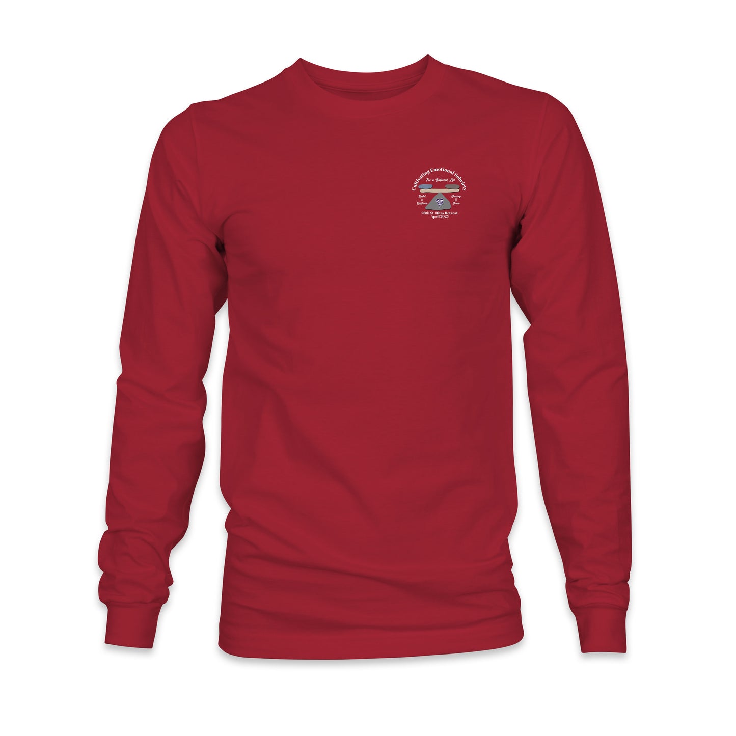 Unisex Long sleeve T-Shirt (St Rita's Retreat)