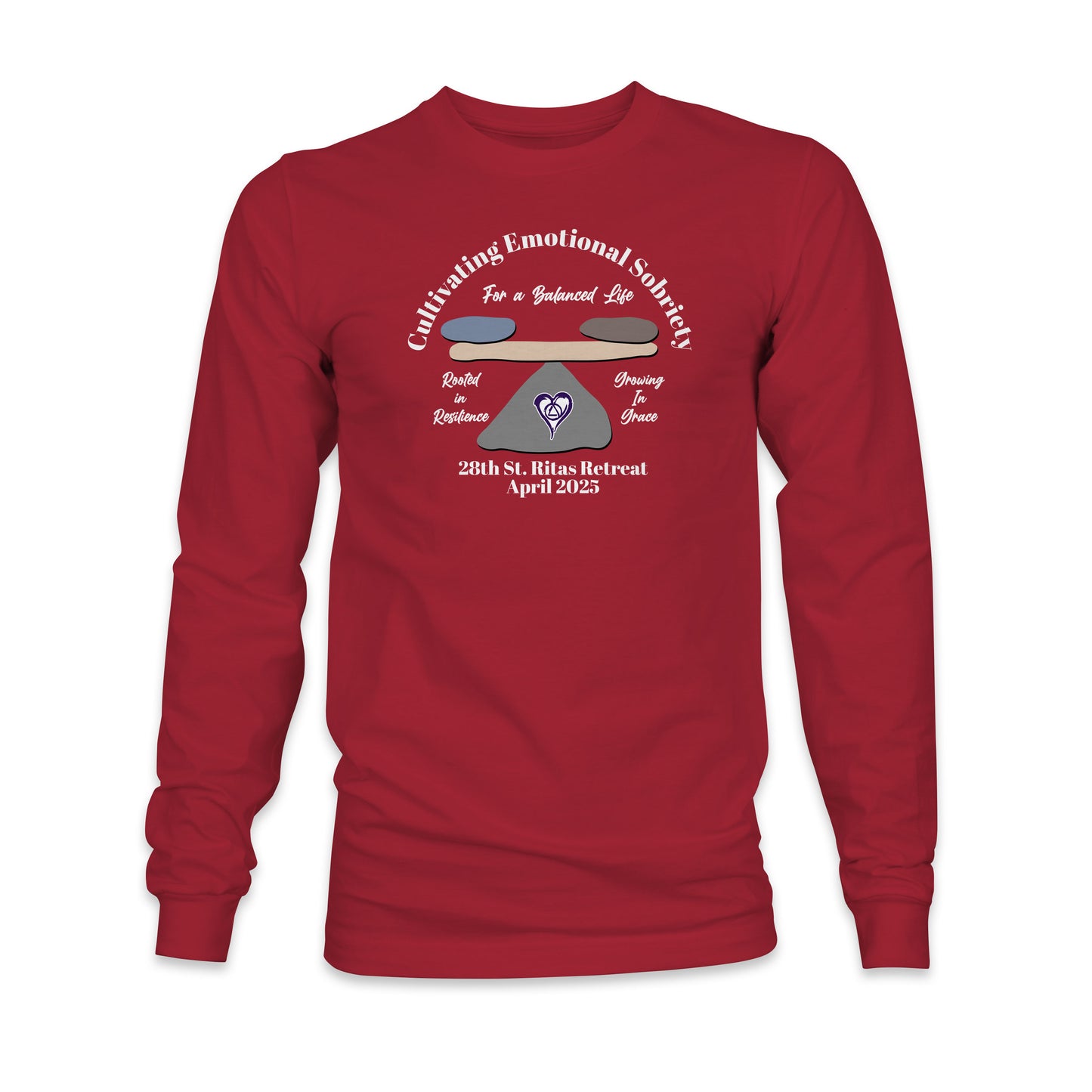 Unisex Long sleeve T-Shirt (St Rita's Retreat)