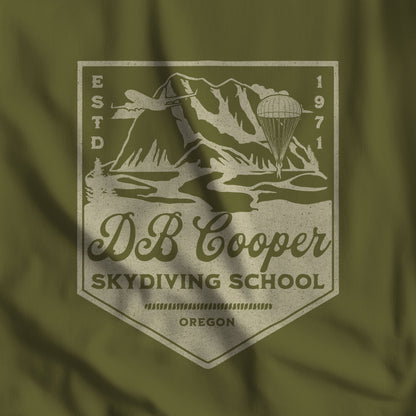 DB Cooper's Skydiving School T-Shirt