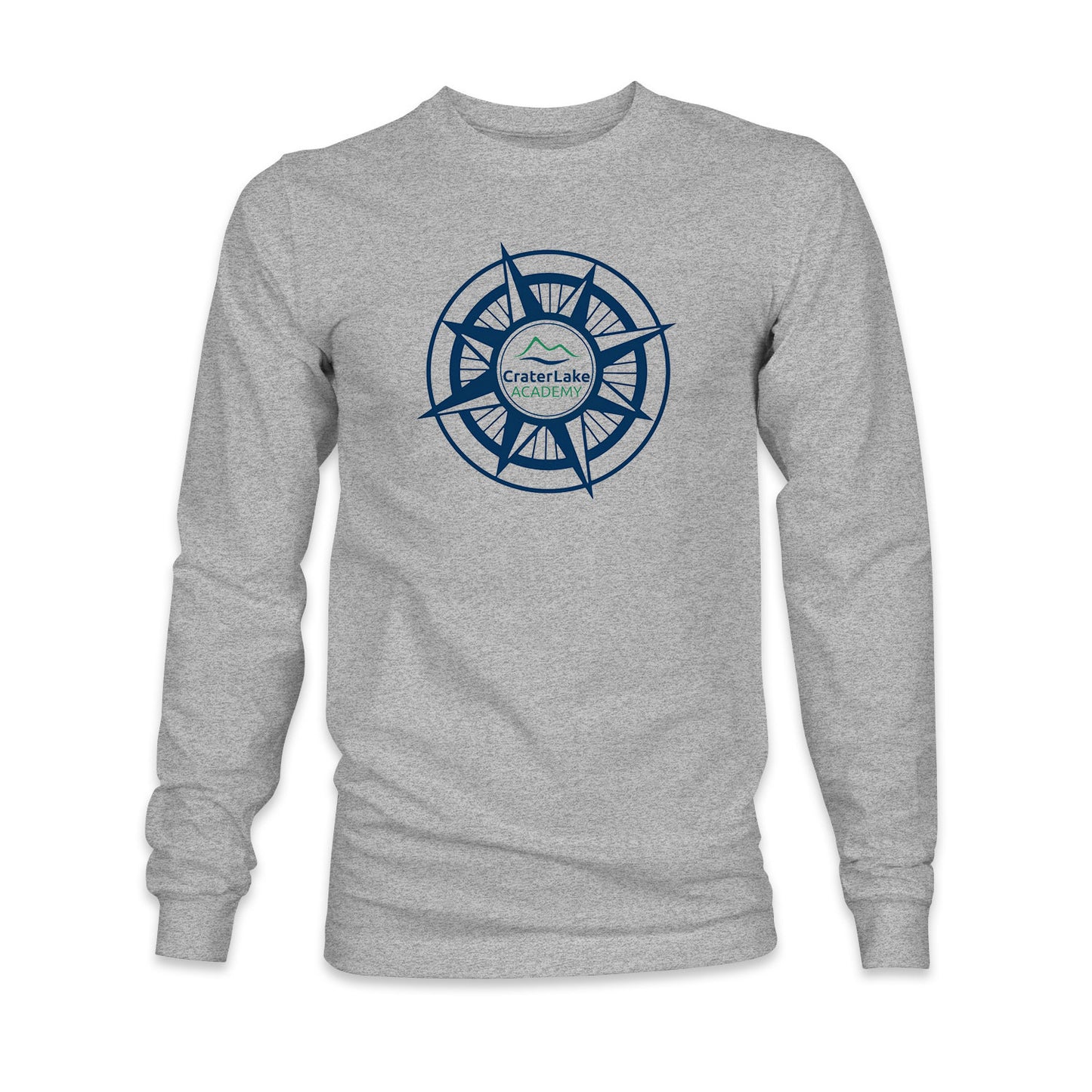 Men's/Unisex Compass Long sleeve T-Shirt (CLA)