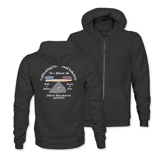 Unisex Full Zip Hoodie (St Rita's Retreat)