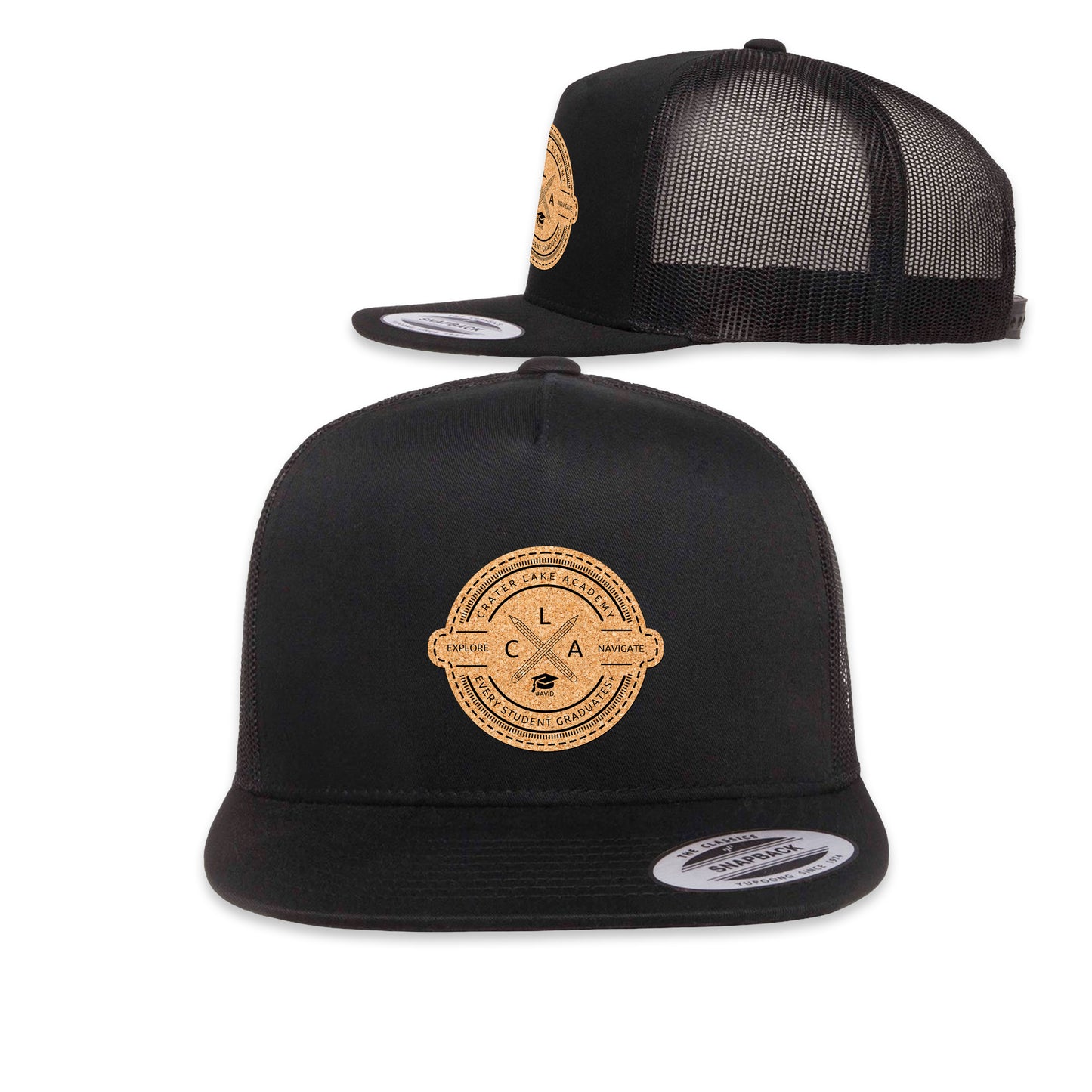 Men's Snapback Trucker Hat (CLA Staff)