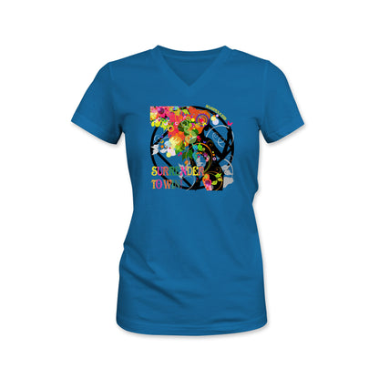 Women's V-neck T-Shirt (SOAWRNA)