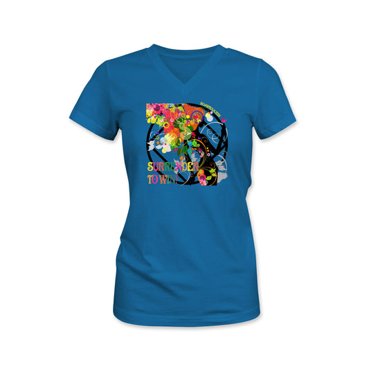 Women's V-neck T-Shirt (SOAWRNA)