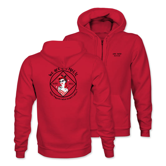 Unisex Zip-Up Hoodie (Magic Happens)