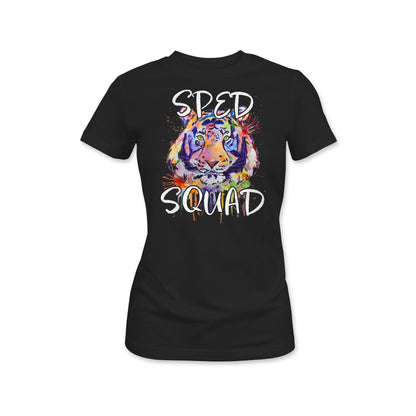 Women's Tee: Sped Squad **RELAXED FIT**