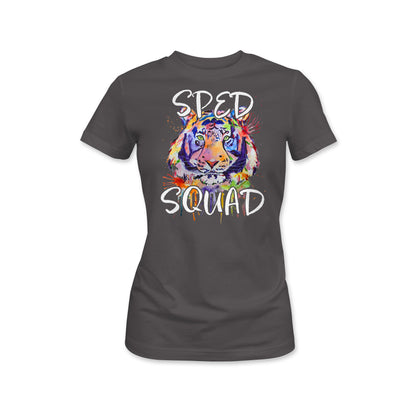 Women's Tee: Sped Squad **RELAXED FIT**