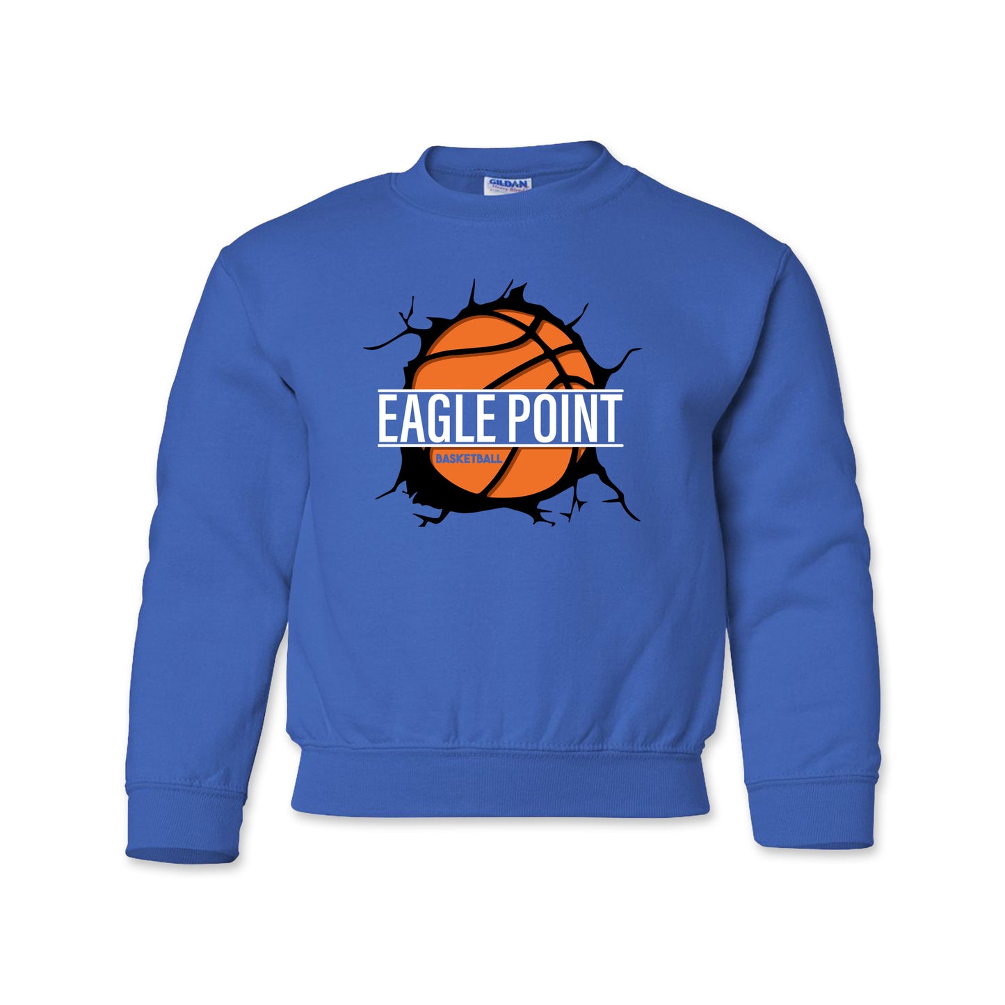 Sudadera unisex juvenil con cuello redondo (EPMS Basketball)