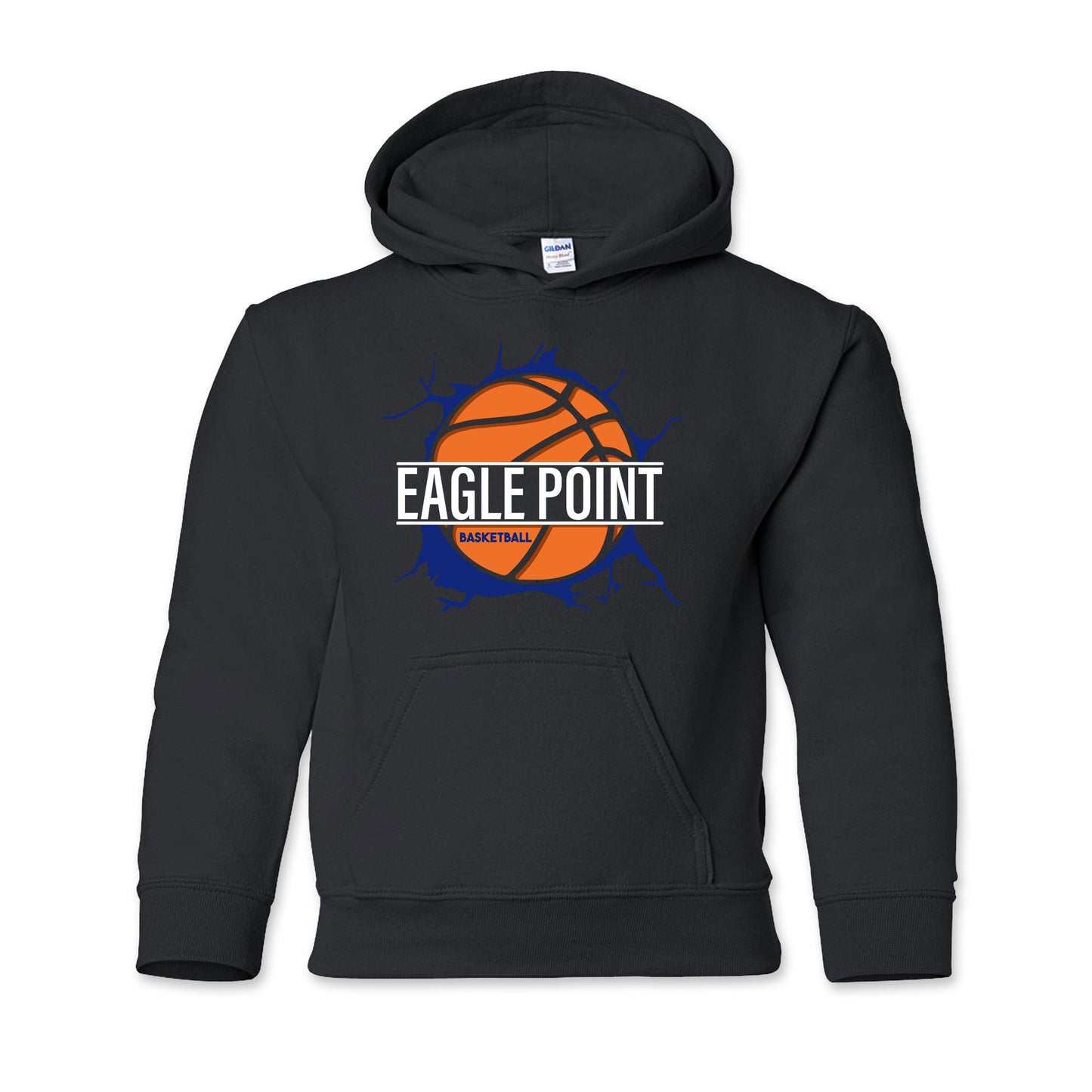 Sudadera con capucha unisex para jóvenes (baloncesto EPMS)