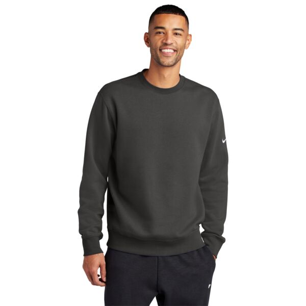 Club Fleece Sleeve Swoosh Crew Thumbnail