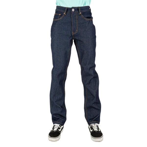 Men's Raw Denim Straight-Leg Jean Pants Thumbnail