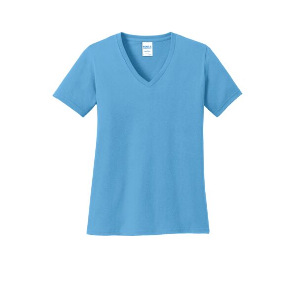 Women's Core Cotton V Neck Tee Thumbnail