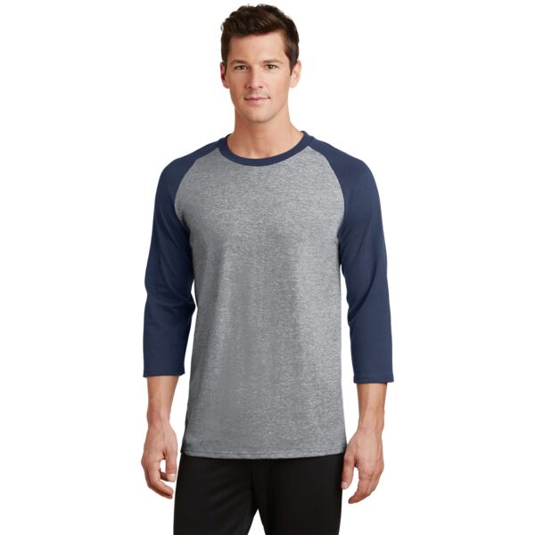 Core Blend 3/4 Sleeve Raglan Tee Thumbnail