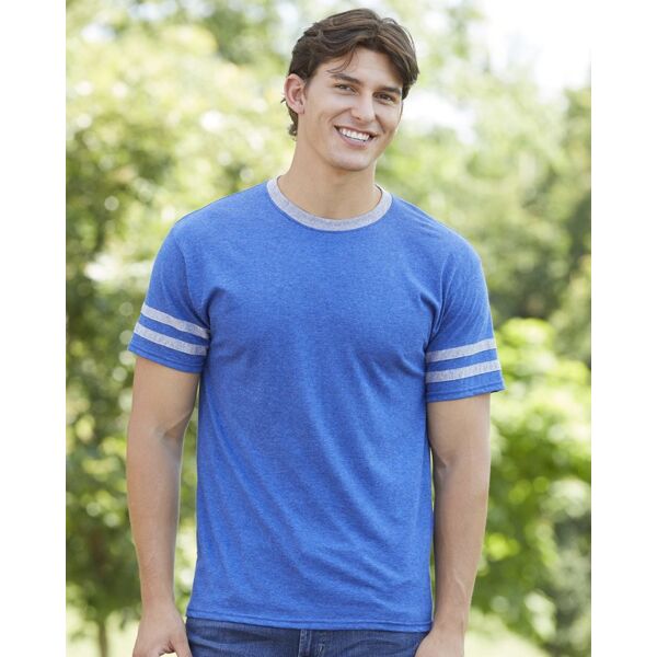 Unisex Triblend Varsity Ringer T-Shirt Thumbnail