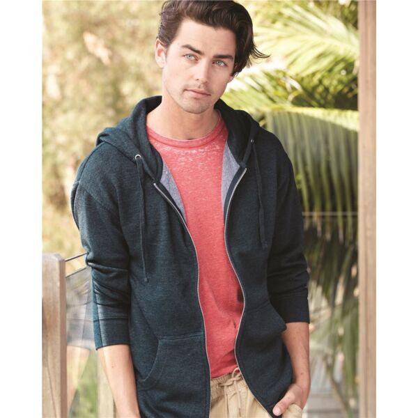 Unisex Midweight Full-Zip Hooded Sweatshirt Thumbnail